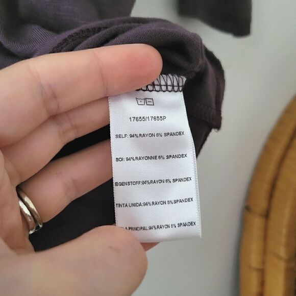 Dolan Left Coast Top Pleated Brown Small - Picture 5 of 7